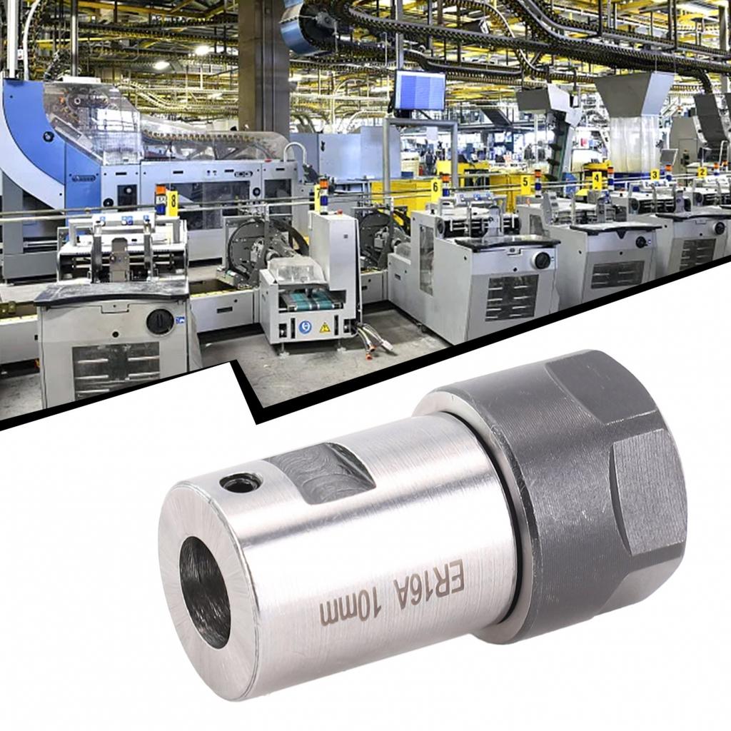 ER20A-16mm Shaft Collet ER20A-8mm Silver And Black 1 Pcs