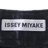 ISSEY MIYAKE Long Pants 1 Black Series Side Hem Zip Women Used