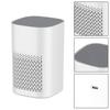 USB Desktop Air Purifier with H13 HEPA Filter Remove Smoke Odor Dust for Home Office 360 Degrees Ventilation & Aromatherapy Box