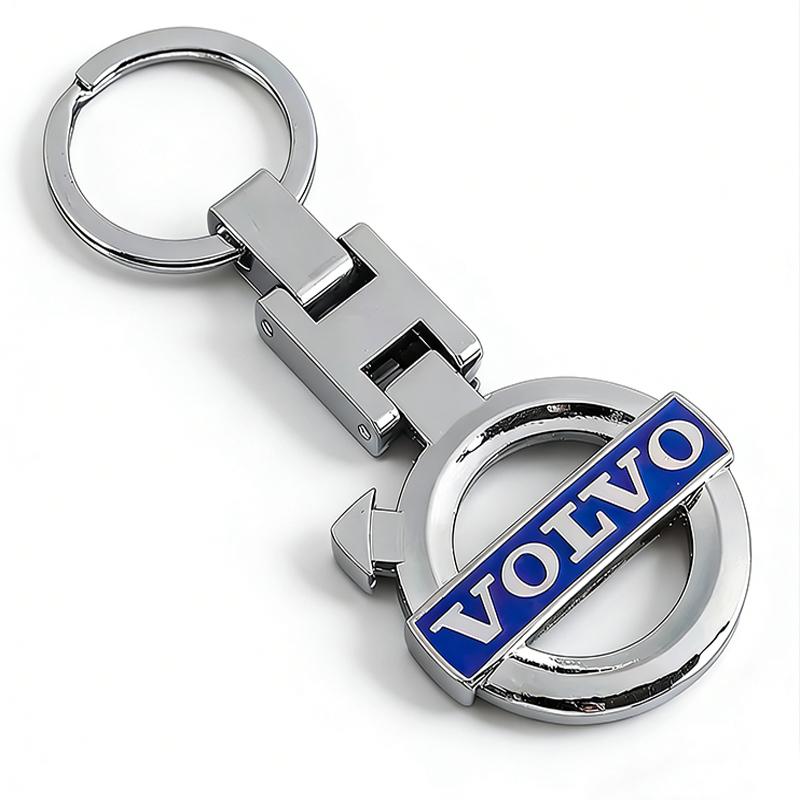 

Volvo Car Keychain 3D Metal Logo Key Ring Heavy Duty Key Holder for Volvo Xc60 Xc90 V40 V60 S60 V50 V90 S80 C40 XC40 V70 XC70 T6