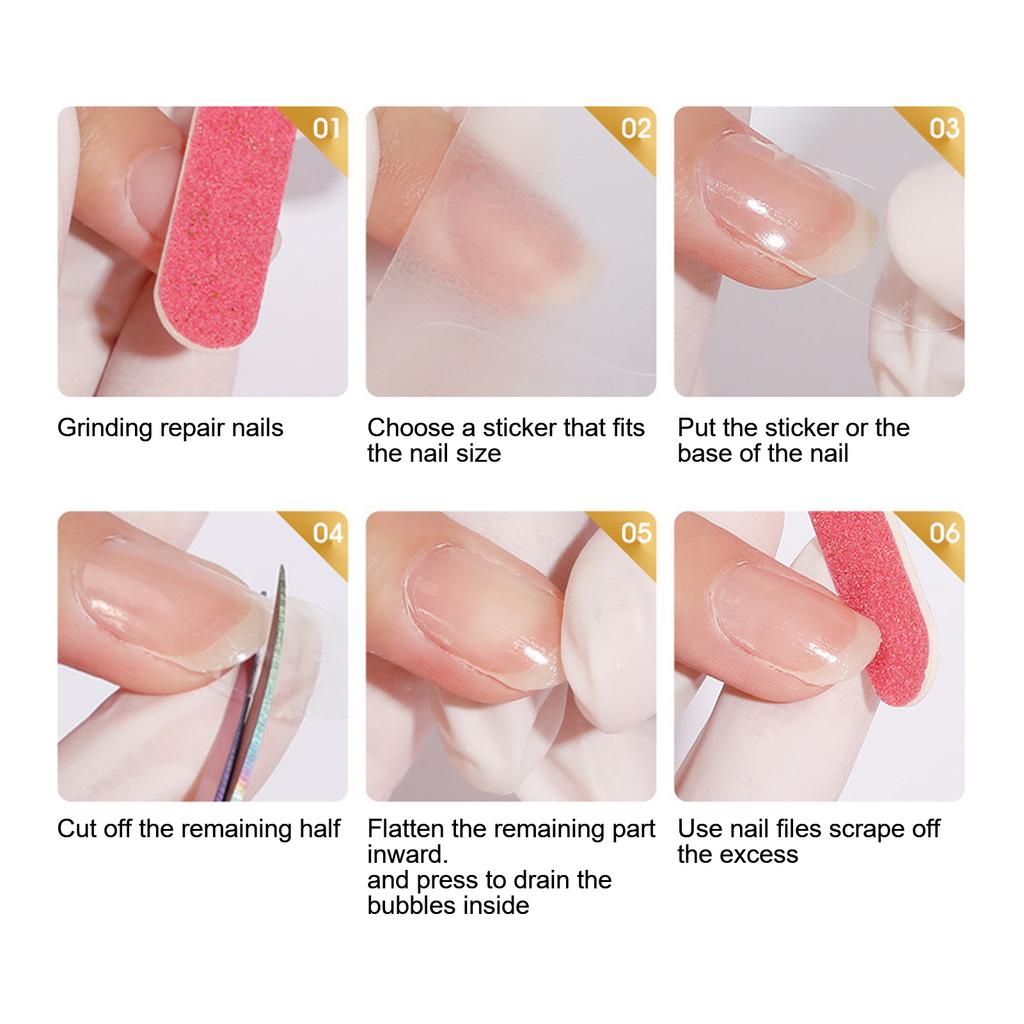 22pcs Nail Salons Nail Polish Protective Strips Household No Harm Nail Guard Manicure Protector