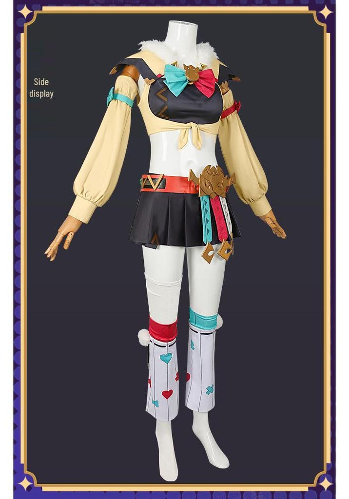Genshin Impact Valesa Cosplay Costume - Anime Role-Playing Outfit