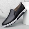 Fashion Genuine Leather Men's Shoes Casual Italian Mens Loafers Moccasins Luxury Formal Slip on Flats Male Boat Shoes Business Shoes