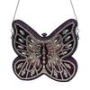 Green Diamond Evening Clutch Little Butterfly Bling  Purse Silver/Gold Crystal Wedding Party Purses Bridal Handbags