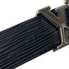Gebrauchter LOUIS VUITTON Gürtel schwarzes Leder Herren