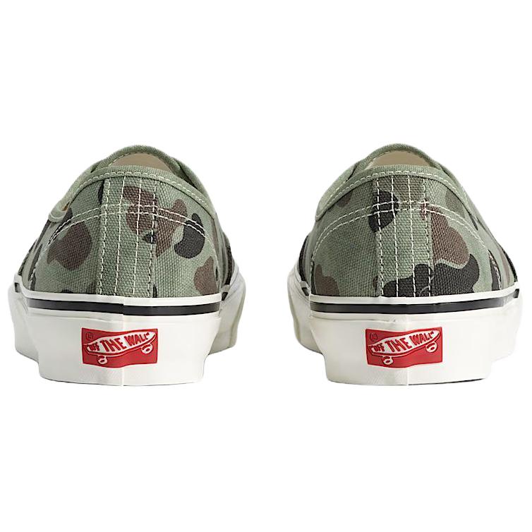Vans Zapatillas Unisex Camuflaje de Pato Verde Auténtico Premium VN000EBNCX3
