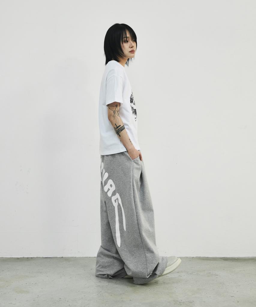 SCALLYWAG Summer Melting Lettering Sweatpants [Grey]