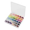 Hand Sewing, Sewing, Handicrafts, Regular Thread, Special Case for Home Use, Bobbin for Home Sewing Machines (36 Colors)