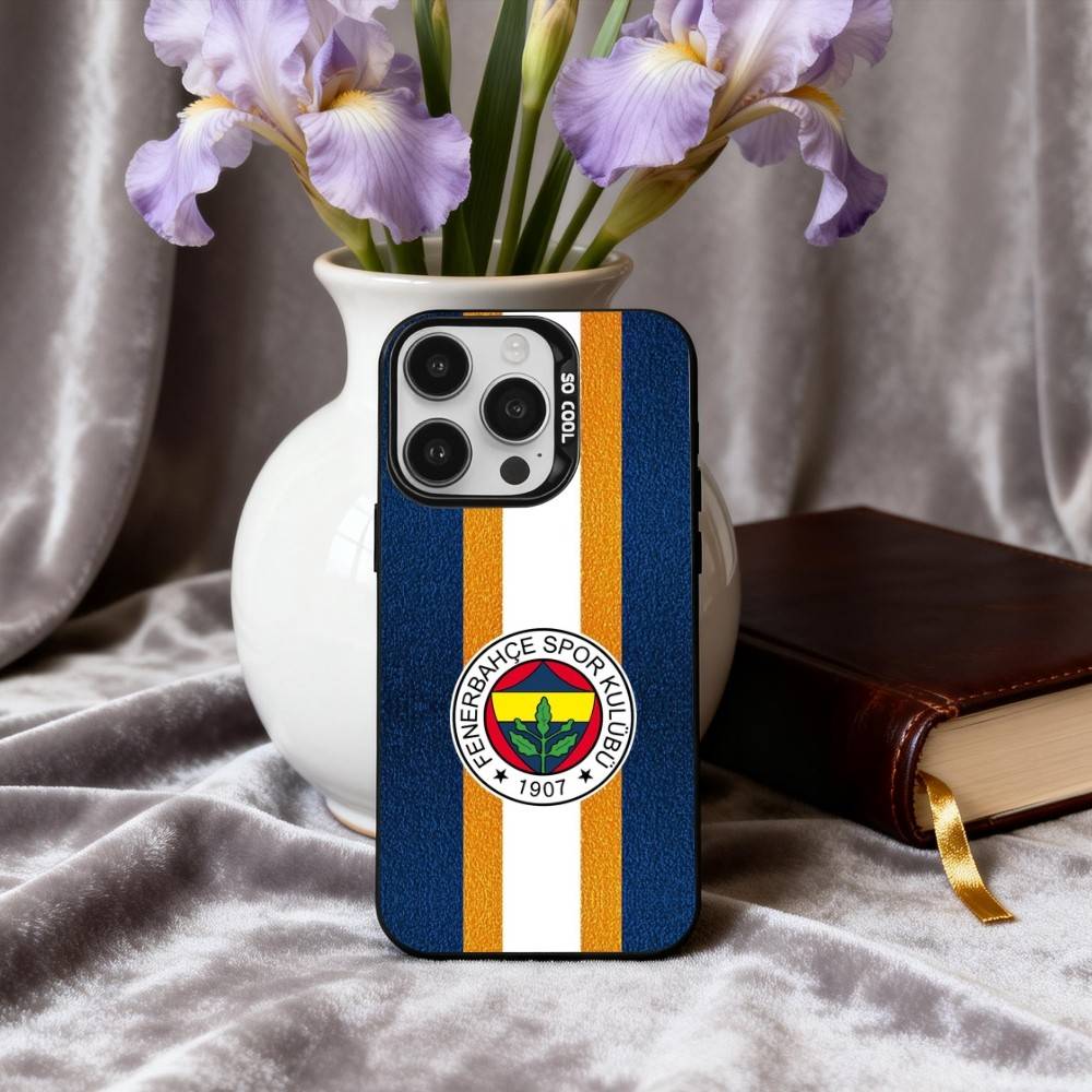 1 Stück T-Truthahn-Y F-Fenerbahce-E Handyhülle Für iPhone17,16,15,14,13,12,11 Plus,Pro Max Schwarz Candy Silber Handyhülle