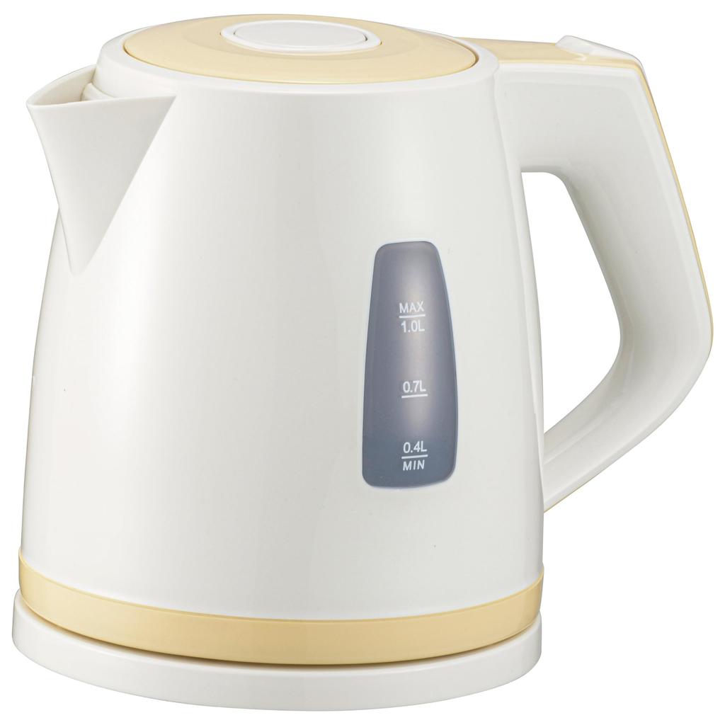 Electric Kettle, Beige, COK-WS90A-U, 08-1206