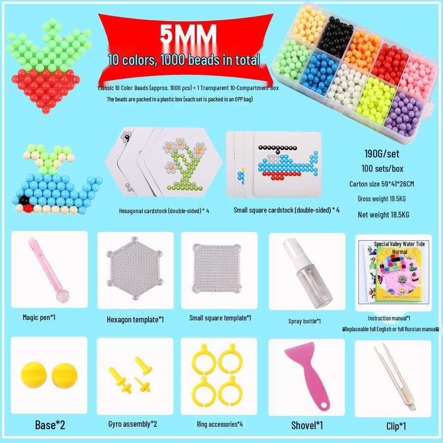 Mist Magic Water Soluble Sticky Beads DIY Handmade Toy