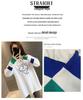 Dámské tričko s dlouhým rukávem slim-fit střední délky - Módní podzimní/zimní ležérní top