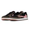 Travis Scott x Jordan Air Jordan 1 Odolné proti oděru Odolné proti oděru Nízké Vintage Basketbalové boty Unisex DZ4137-700(Tým938-)