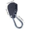 For 4Mm Rope Tie Down Pulley Ratchet Camping Wind Rope Tent Ratchet Outdoor Wind Rope Buckle Tightener