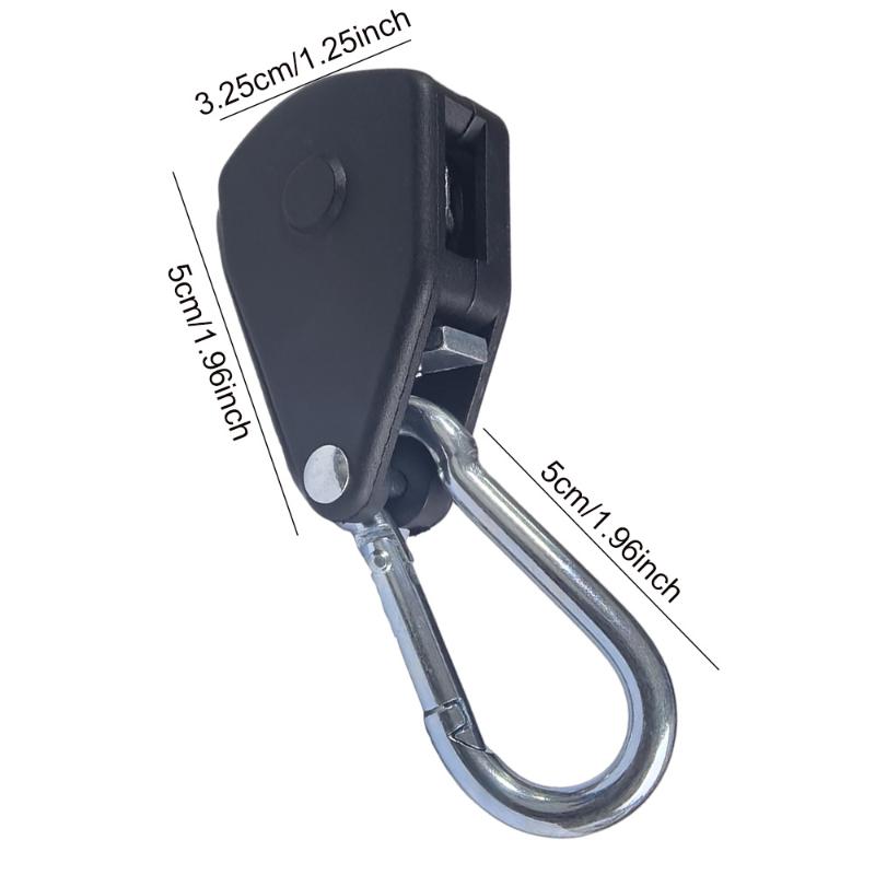 For 4Mm Rope Tie Down Pulley Ratchet Camping Wind Rope Tent Ratchet Outdoor Wind Rope Buckle Tightener