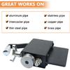 Tube Pipe Bead Roller Tool Fits Clamps 5/8" DIY Tool and Larger Tubing Machine, Beads Tubing Up To 0.05” Wall Thickness Bead Rollers