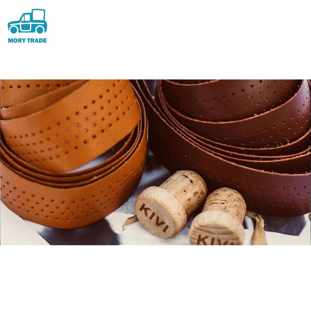 MORYTRADE Bar Tape for Road and Authentic Drop Dark Brown Bikes, Vintage, Retro, Classic, Handlebars,