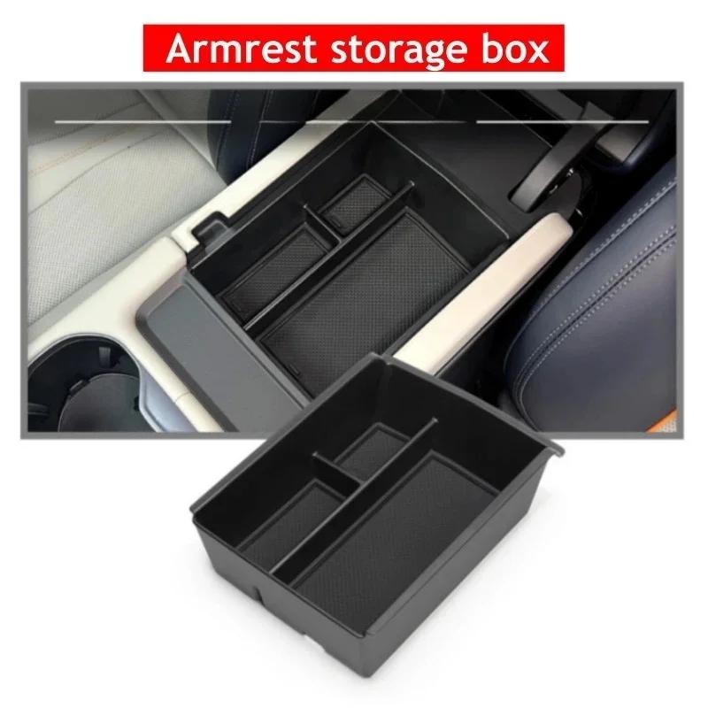 Armrest Storage Box Cup Holder For BYD Seal U Sealion 6 Song Plus Champion Edition 2025 2025 Car Interior Storage Accessories