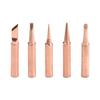 Copper Soldering Iron Tips 6pcs Tips for Various Soldering Applications