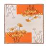 Foulard carré 70 cm fleur fraîche et élégante imitation soie foulard de tête impression printemps et été foulard de protection du cou foulard professionnel