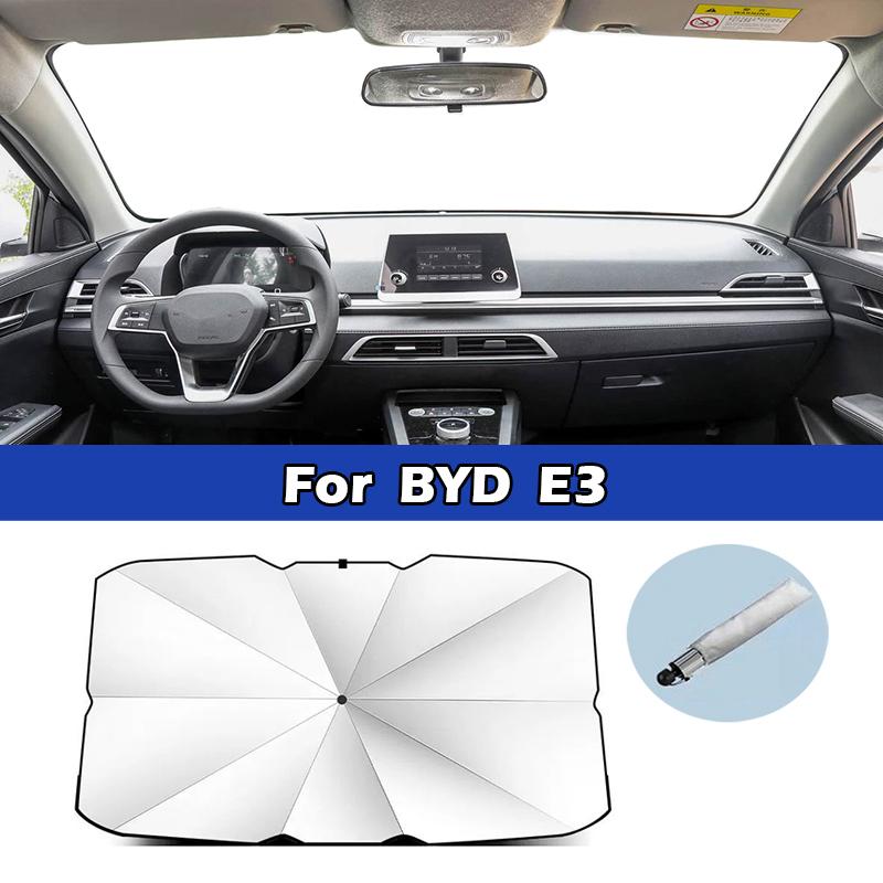 For BYD Song Han Yuan Tang Qin KING Seagull Dolphin Car Front Windshield Sunshade Umbrella Sun UV Protection Auto Accessories