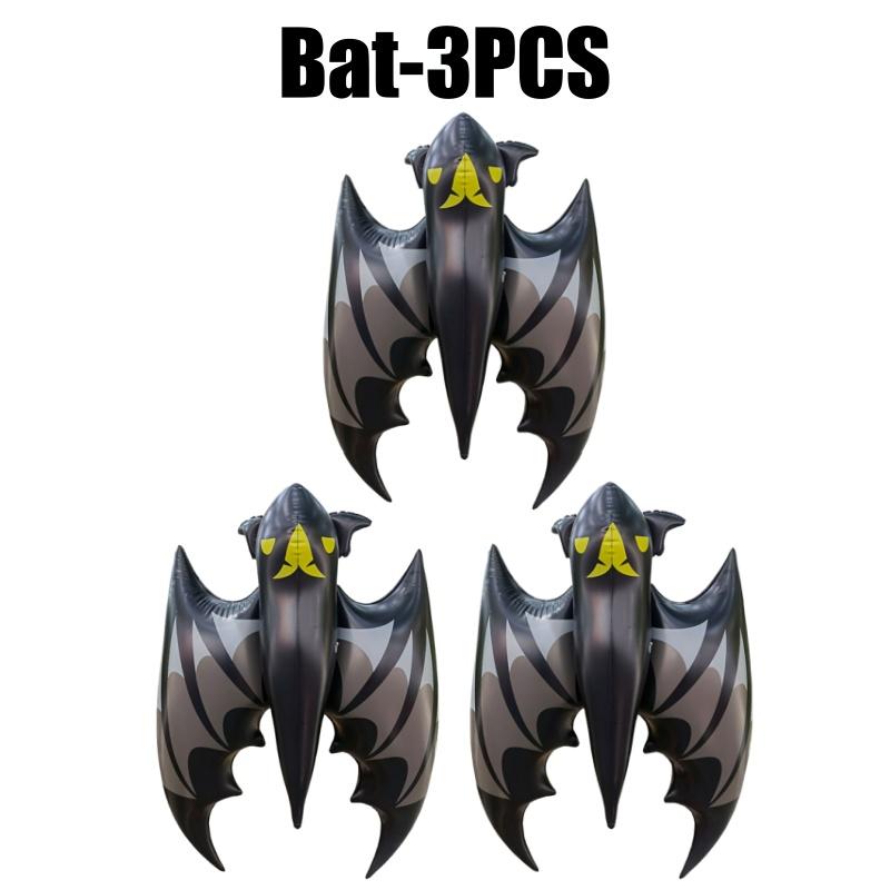 Inflatable Halloween Eyeball Beach Ball PVC Bat Balloon Scary Yard Decor Outdoor Spooky Party Horror Decoration Accessory