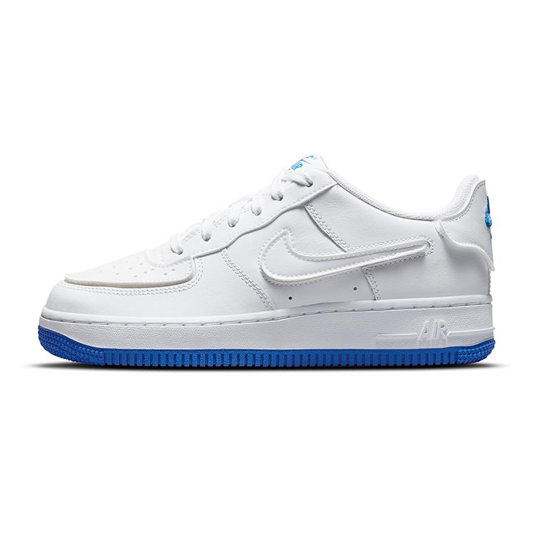 

Nike Air Force 1/1 White Royal Blue GS DB4545-105 38.5