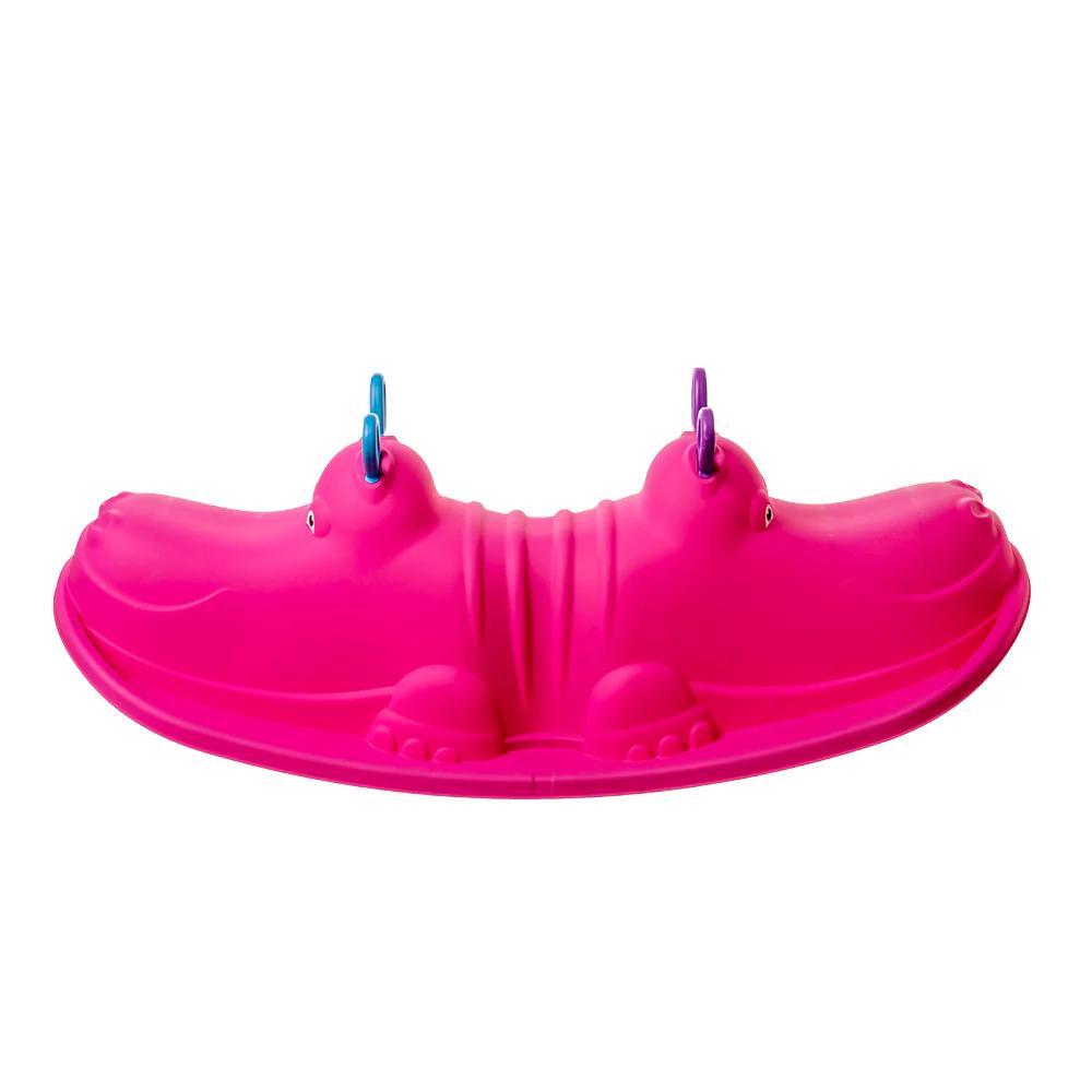 Baby rocker Hippo - pink