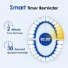 Electric Toothbrush Rotary Rechargeable Teeth Cleaner for Adults Soft Bristles Rotating Round Brush Heads Smart Timer Toothbrush