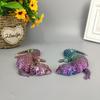 3D Lizard Simulation Model Action Toy Desktop Decor Realistic Looking Vibrant Color Animal Theme Lizard Fidget Toy Photography Prop