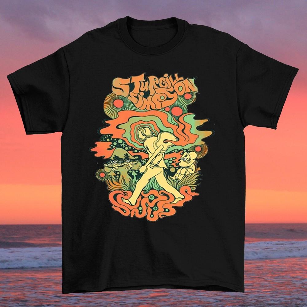 Sturgill Simpson Cotton Gift For Fan Black All Size Men T-Shirt Unisex T-Shirt M