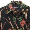 Puritan 90s Old Overall Handle Short Sleeve Aloha Shirt S Black Men's Used