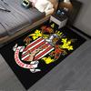 Stevenage FC Crest Carpet suitable as a non-slip mat for the living room or bedroom sofa