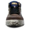 Edwin Waterproof Walking PU Size Men's Shoes, 3E, Lightweight, Shock-Absorbing Sole, Comfortable, Mid-Cut, High-Cut, Leather, Lace-Up, Denim, 26.5
