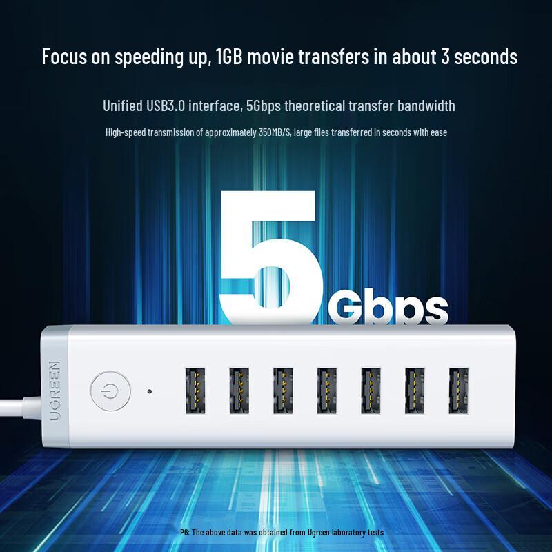 Ugreen USB 3.0 7-Port Powered Hub