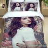 3D Lana Del Rey Bedwäsche-Sets Exquisites Bettwaren-Set Bettbezug Bettdecke Set Bettwäsche-Set Luxuriöses Geburtstagsgeschenk