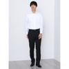[Beams Heart] L/S shirt basket weave wide collar shirt men's WHITE 38