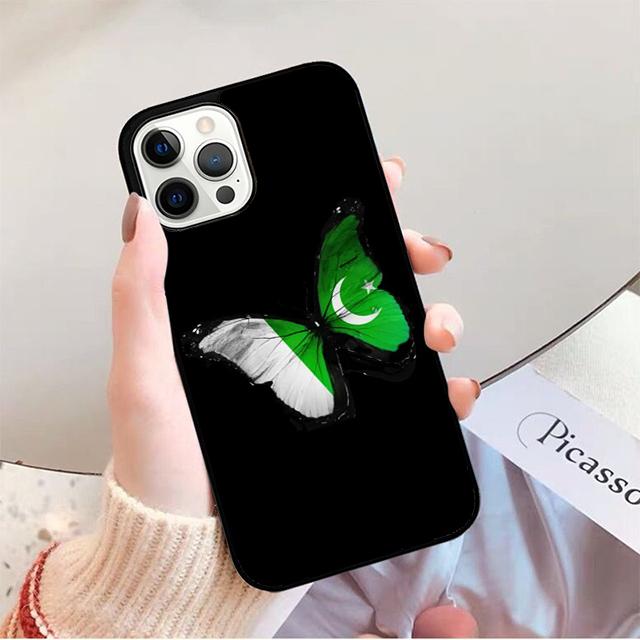 Pakistan Flag Phone Case For iPhone 17 Air 16 15 14 13 12 11 Pro Max Plus Max Cover Shell coque