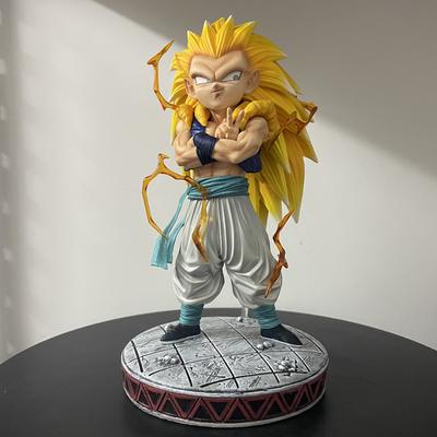 Dragon Ball Z GK SJJ3 Gotenks PVC Action Figure Anime Figure Super 3 Saiyan Gotenks Statue Model Toys Collection Doll Kids Gift