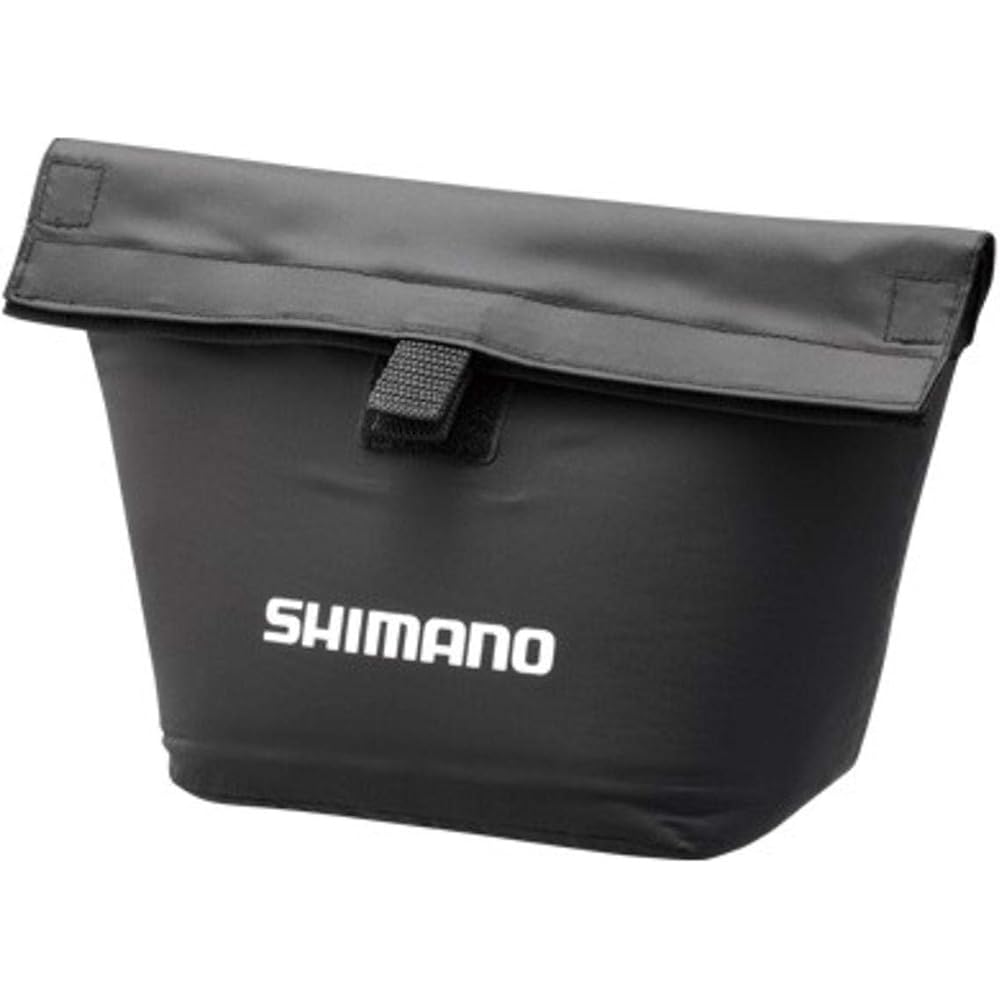 Shimano Reel Case BP-037S Black with Splash Guard for Fishing Gear Storage