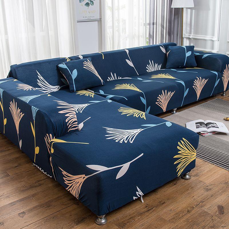 Stretch Sofa Cover Slipcovers Elastic All-inclusive Couch Case for Different Shape Sofa Loveseat Chair L-Style Sofa Case