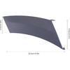 Front Right Passenger Side Trim Molding Cover Fit for 2019-2024 MB Sprinter 1500 2500 3500 3500XD, Fender Flare Replace OE 910-690-01-00-9K83, 910