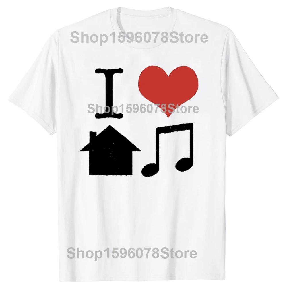 Electro House Music Headphone Techno Party DJ Unisexs Womens Tshirt Fashion New Top Tees TShirt Harajuku Short Sleeve