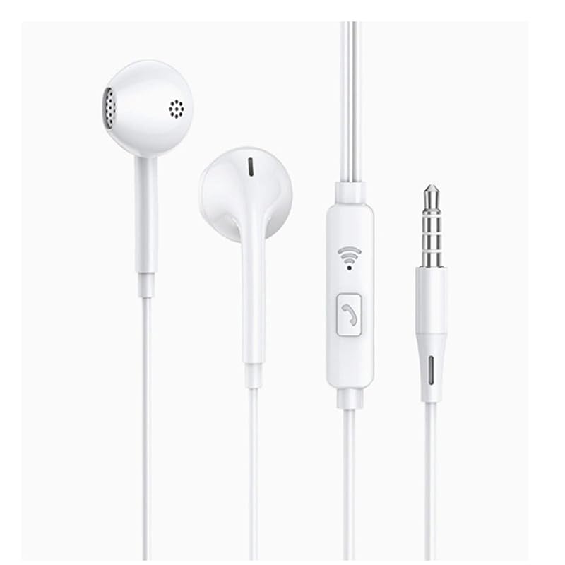 

wired earphones 3.5mm jack copper ring vibrating membrane Painless installation Non-destructive noise reduction high definition calls intelligent line