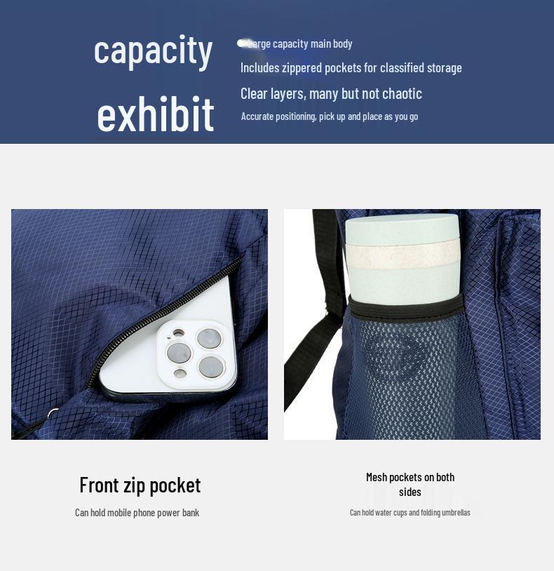 Herren Fitness Basketball Kordelzug Rucksack - Großes Fassungsvermögen, Wasserabweisend, mit Logodruck