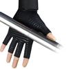 Breathable Silicone Non-slip Gloves Strappy Bike Gloves Sports Half-finger Gloves  Cycling