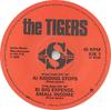 7inch Record TIGERS  Kidding Stops KIK1 Strike Records 1980 UK Rock Used