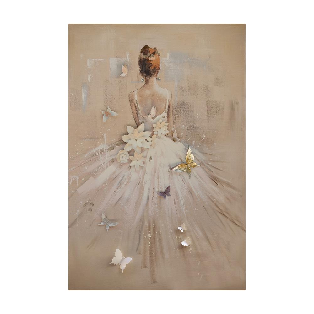 Fashion Ballet Dancer Canvas Painting Ballerina Printings Girls Posters Picture Figure Painting Wall Art Modern Home Decoration