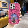 Phone Case: 2D Flat Design Suitable for iPhone 18 17 16 15 14 13 Pro Protective Case, Couple Style, Blue Spirit, Christmas and Halloween Gift