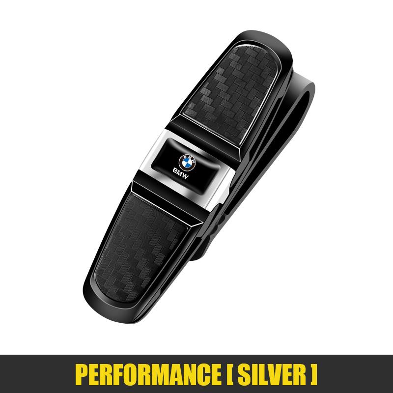 Universal Glasses Holder Car Sun Visor Sunglasses Clip Card Holder For BMW Performance E46 E60 E90 E39 E87 E36 E92 E70 E91 X3
